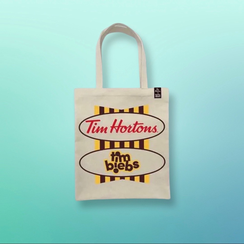 Justin Bieber “Tim Beibs” tote bag. Brand new